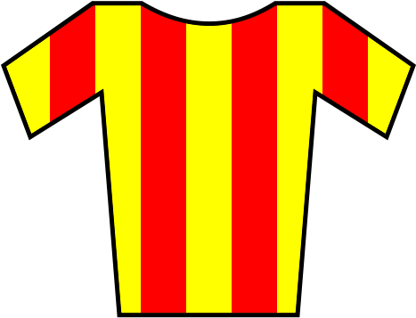 Soccer Jersey Yellow-red - Soccer Shirt .png (500x400), Png Download