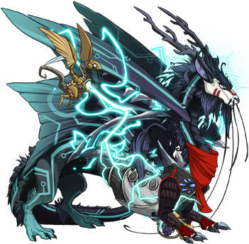 4251265 350 - Black And Purple Dragon (350x350), Png Download