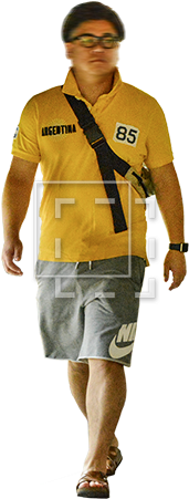 Parent Category - Polo Shirt With Flip Flops (450x450), Png Download