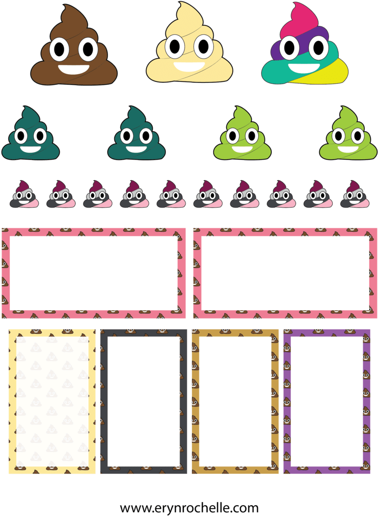 Download The Poop Emoji Sample Pack - Sticker (1000x1294), Png Download