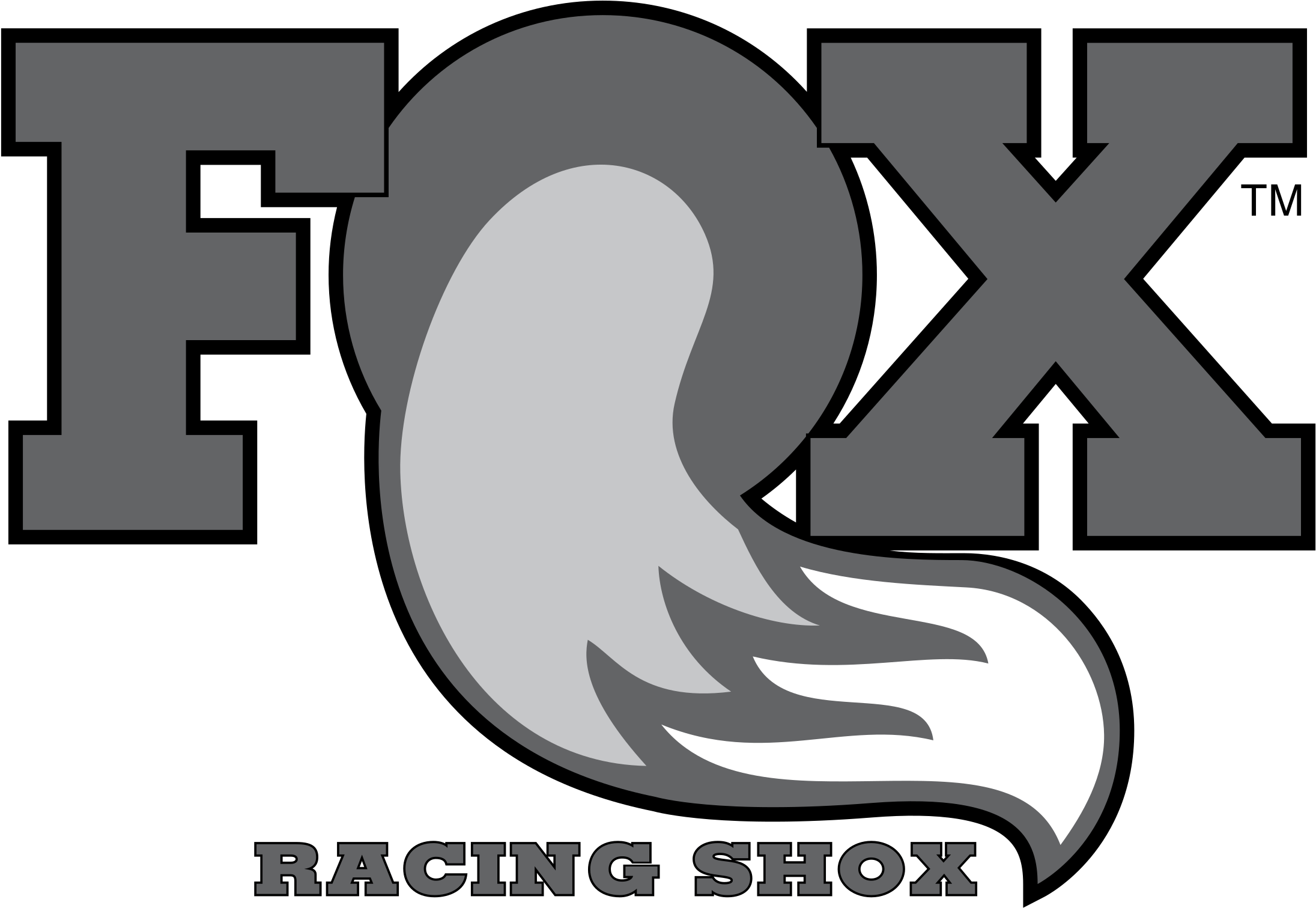 Fox Racing Shox Logo Png Transparent - Logotipo Fox Racing Shox (2400x2400), Png Download