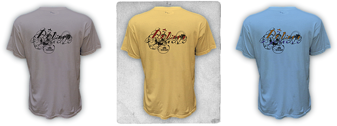 Believe Believe (garn/blk) Believe (pl/org) Broken - Benton Blount (684x269), Png Download