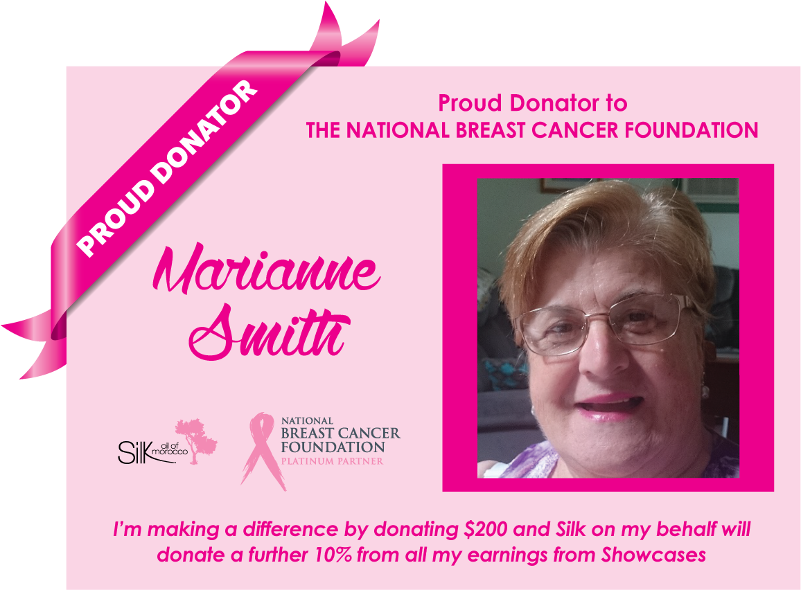 Marianne Smith Facebook Pink Supporter - Nbcf (1200x900), Png Download