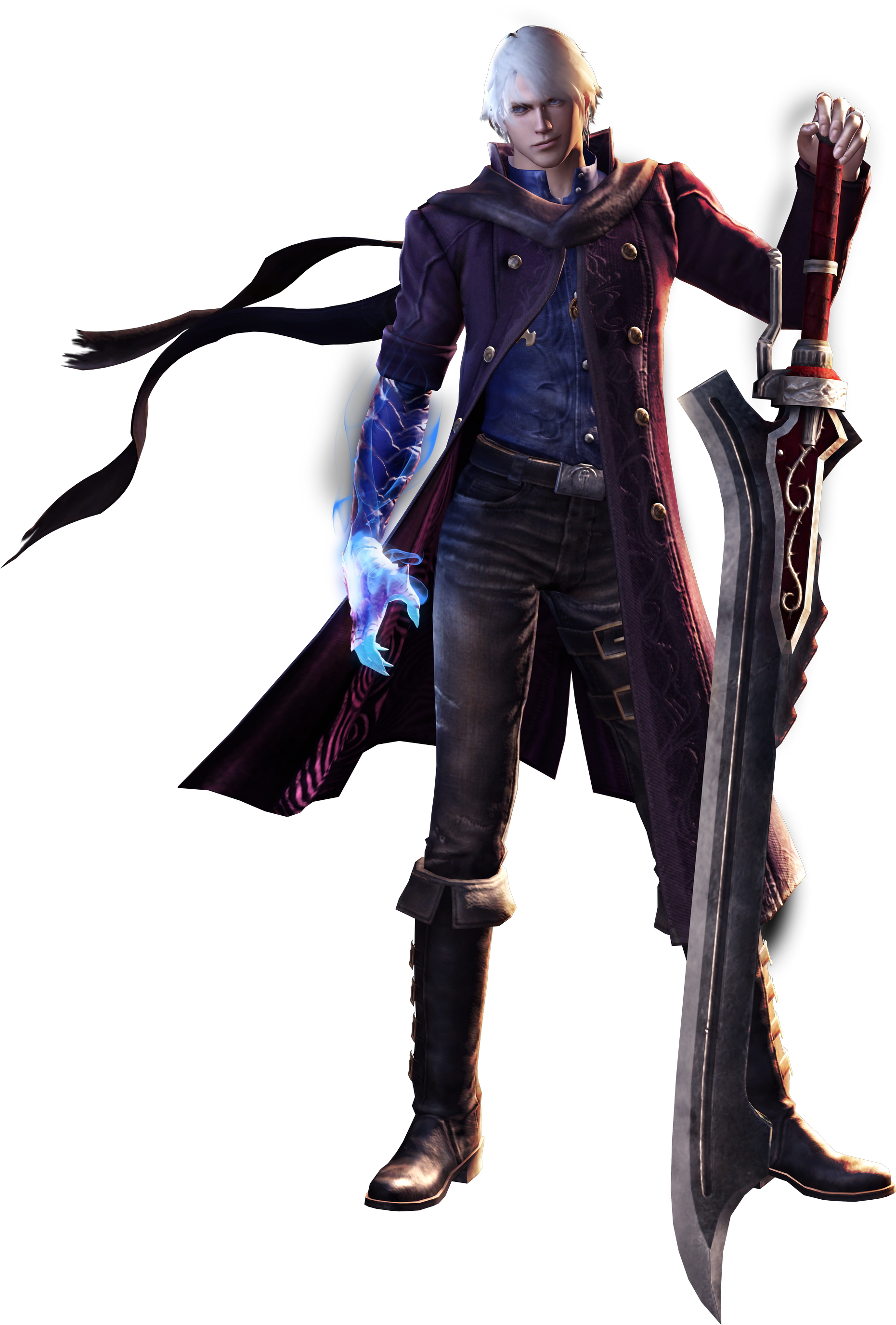 Prototype Nero Adobe Photoshop, Devil May Cry 4, The - Devil May Cry 4 Nero (1861x2750), Png Download