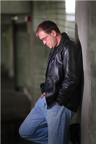 Steven James - Leather Jacket (500x499), Png Download
