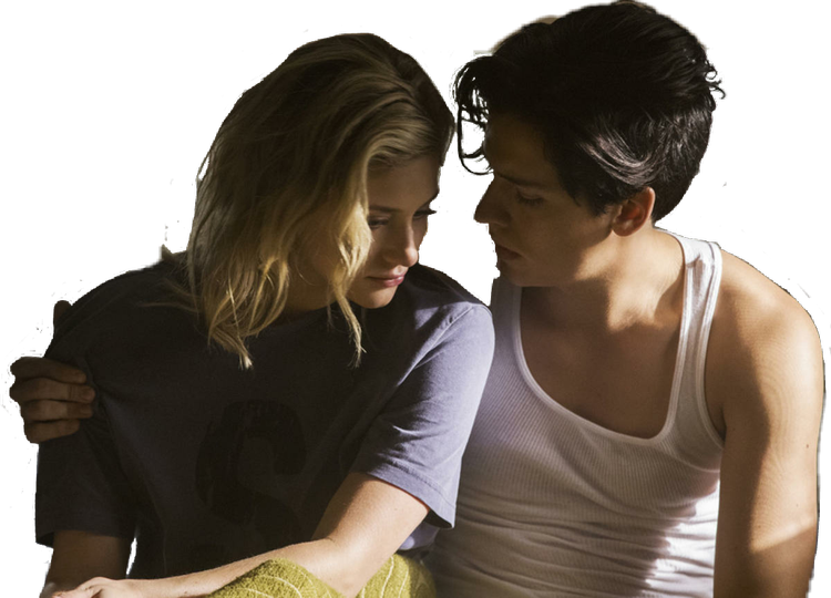 Riverdale, Cole Sprouse, And Bughead Image - Riverdale Season 2 Betty And Jughead (750x540), Png Download