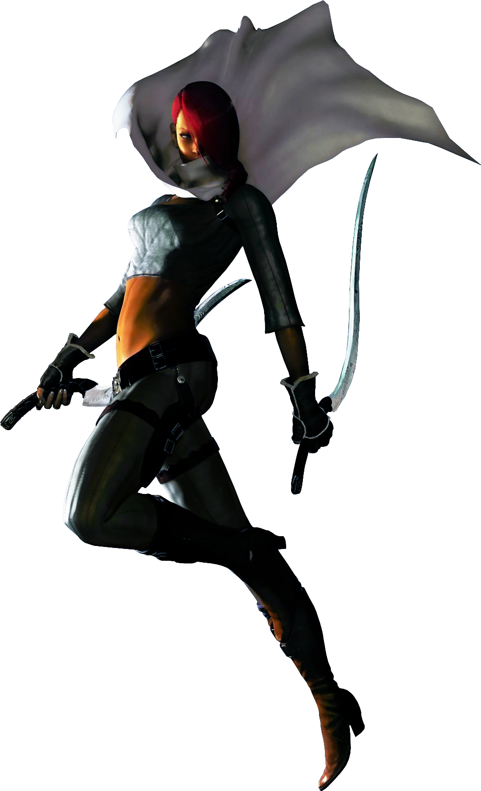 Lucia-protagonist In Devil May Cry 2, She Also Has - Lucia Devil May Cry (486x800), Png Download
