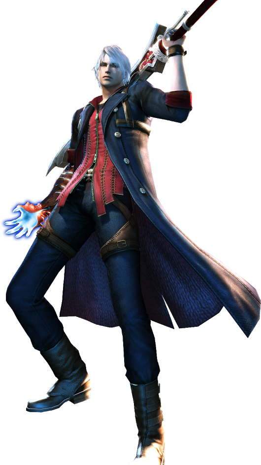 Photo - Nero Devil May Cry Png (530x942), Png Download