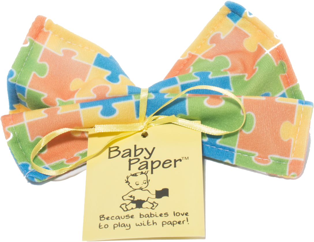 Baby Paper - Baby Paper Crinkly Baby Toy (lilac) By Baby Paper (1323x1080), Png Download