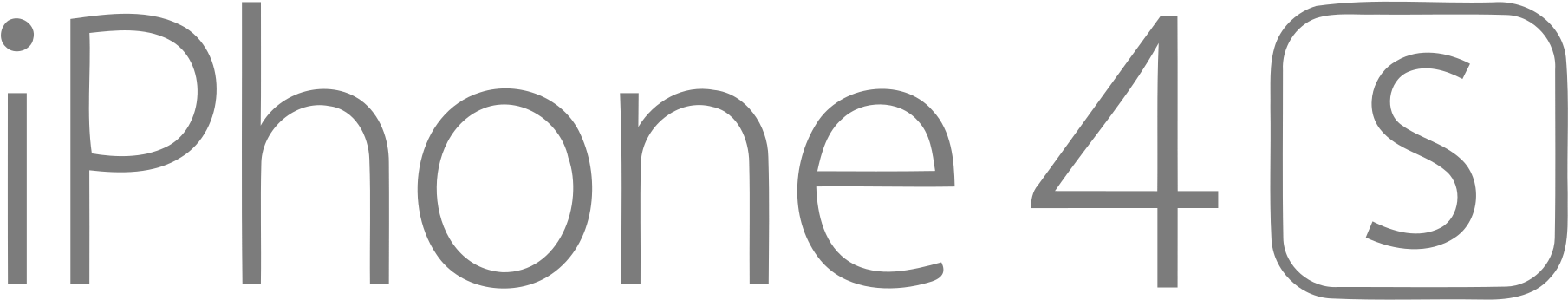 Open - Logo Iphone 5 S (2000x503), Png Download