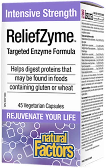 Natural Factors Reliefzyme 45 Veggie Cap - Natural Factors Curcuminrich Joint Optimizer - 60 Vegetarian (600x600), Png Download
