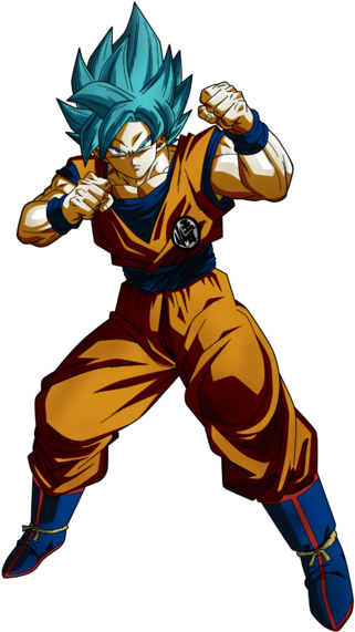 Son Goku /zenkaibattery1 - Ssb Goku Render (400x586), Png Download
