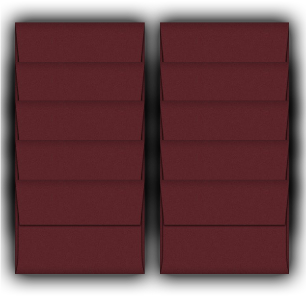 Marsala A2 Envelopes 10 Pack - Wood (600x600), Png Download