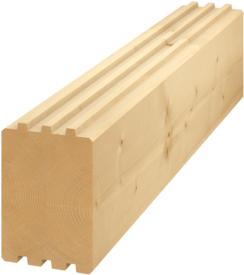 Blockhausbohlen - Austrian Wooden Products (500x400), Png Download