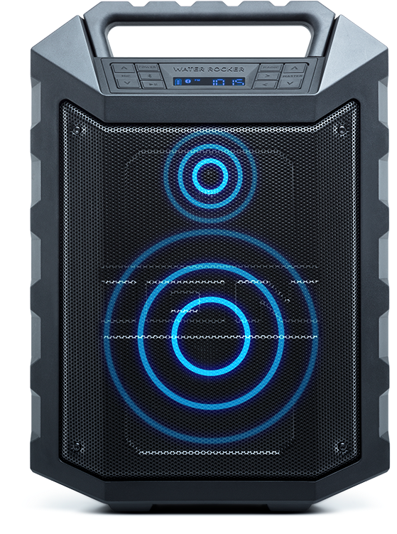 Water Rocker Overview Speaker 2x - Ion Water Rocker Speaker (1200x750), Png Download