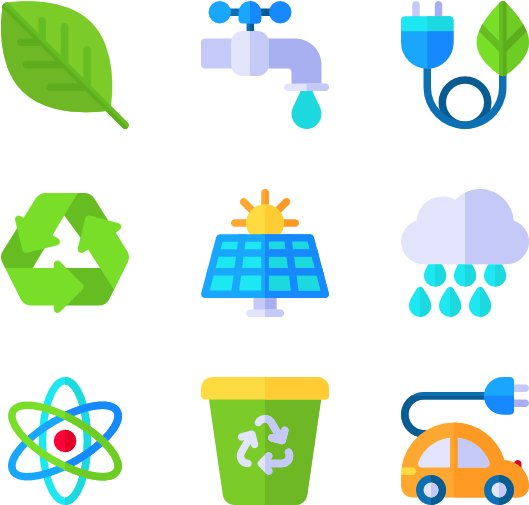 8 Renewable Energy Technology Icon Packs - Renewable Energy Clipart Png (600x564), Png Download