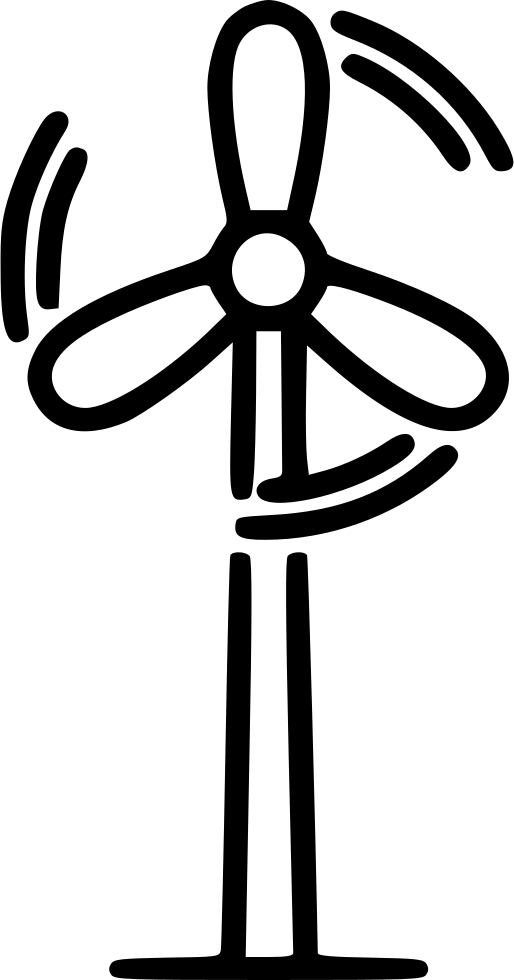 Wind Turbine - - Wind Turbine (514x980), Png Download