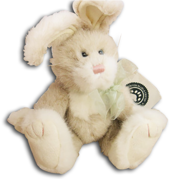 Bunny Rabbits For Easter - Stuffed Toy (600x597), Png Download