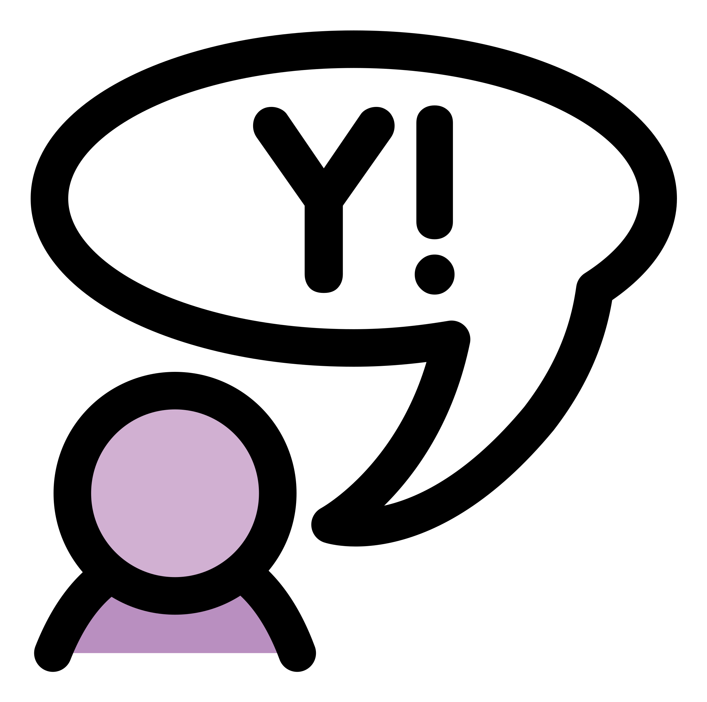 This Free Icons Png Design Of Primary Im-yahoo (2400x2400), Png Download