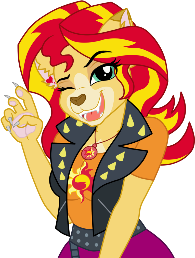 Mashoart, Cat Ears, Catgirl, Ears, Equestria Girls, - Cartoon (1081x1024), Png Download
