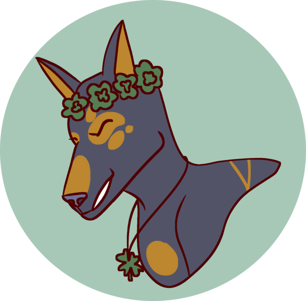 Flat Color Furry - Color (610x600), Png Download