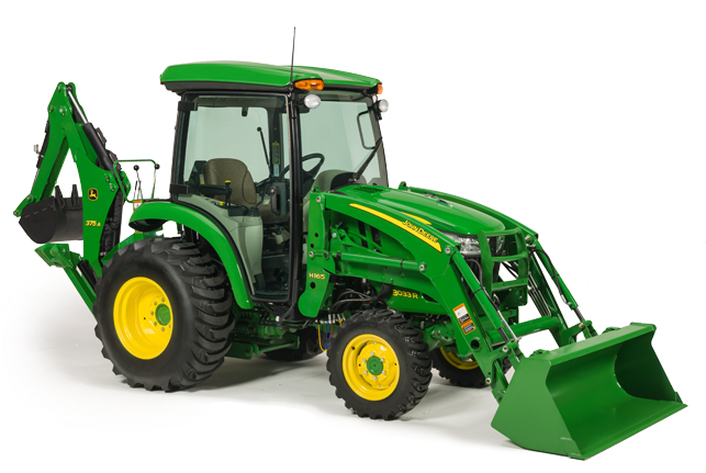 John Deere 3033r - John Deere Compact Tractors (642x462), Png Download