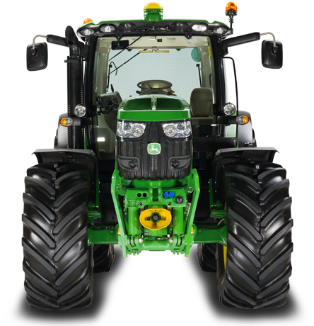6140r Tractor - John Deere 6105r (642x462), Png Download
