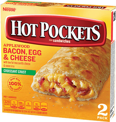 Applewood Bacon, Egg &amp - New Hot Pocket Products (516x516), Png Download