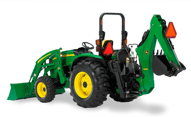 New 4720 Compact Tractor - John Deere 4720 Tractor (616x443), Png Download