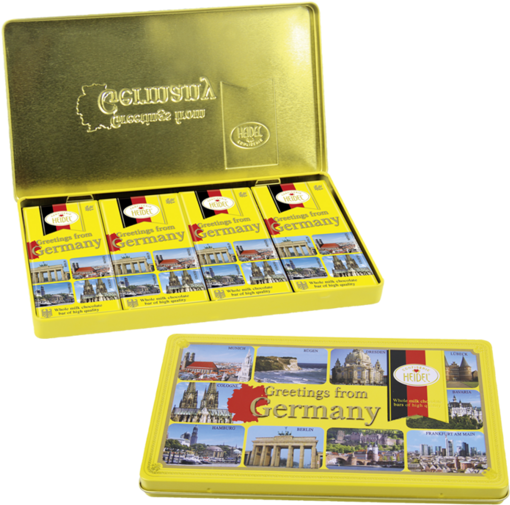 Fancy Box „germany“ - Heidel Schmuckdose Germany, 120g (550x550), Png Download