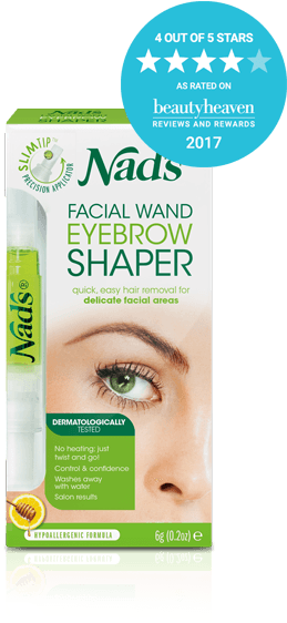 Nad's Hair Removal Facial Wand (318x700), Png Download