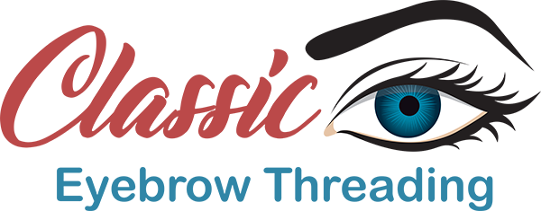 Classic Eyebrow Threading (600x235), Png Download