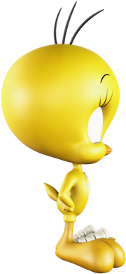 Mighty Jaxx Looney Tunes Tweety Bird - Tweety (400x400), Png Download