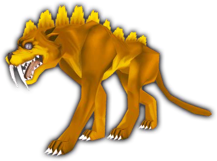 Baron Tiger Gurumega - Cartoon (443x330), Png Download
