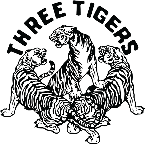 Three Tigers Fp - Three Tigers (500x545), Png Download