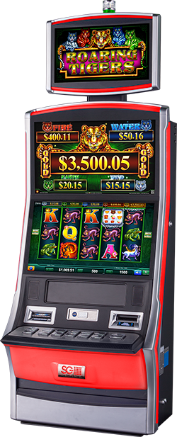 Roaring Tigers Cabinet - Hotel (250x617), Png Download