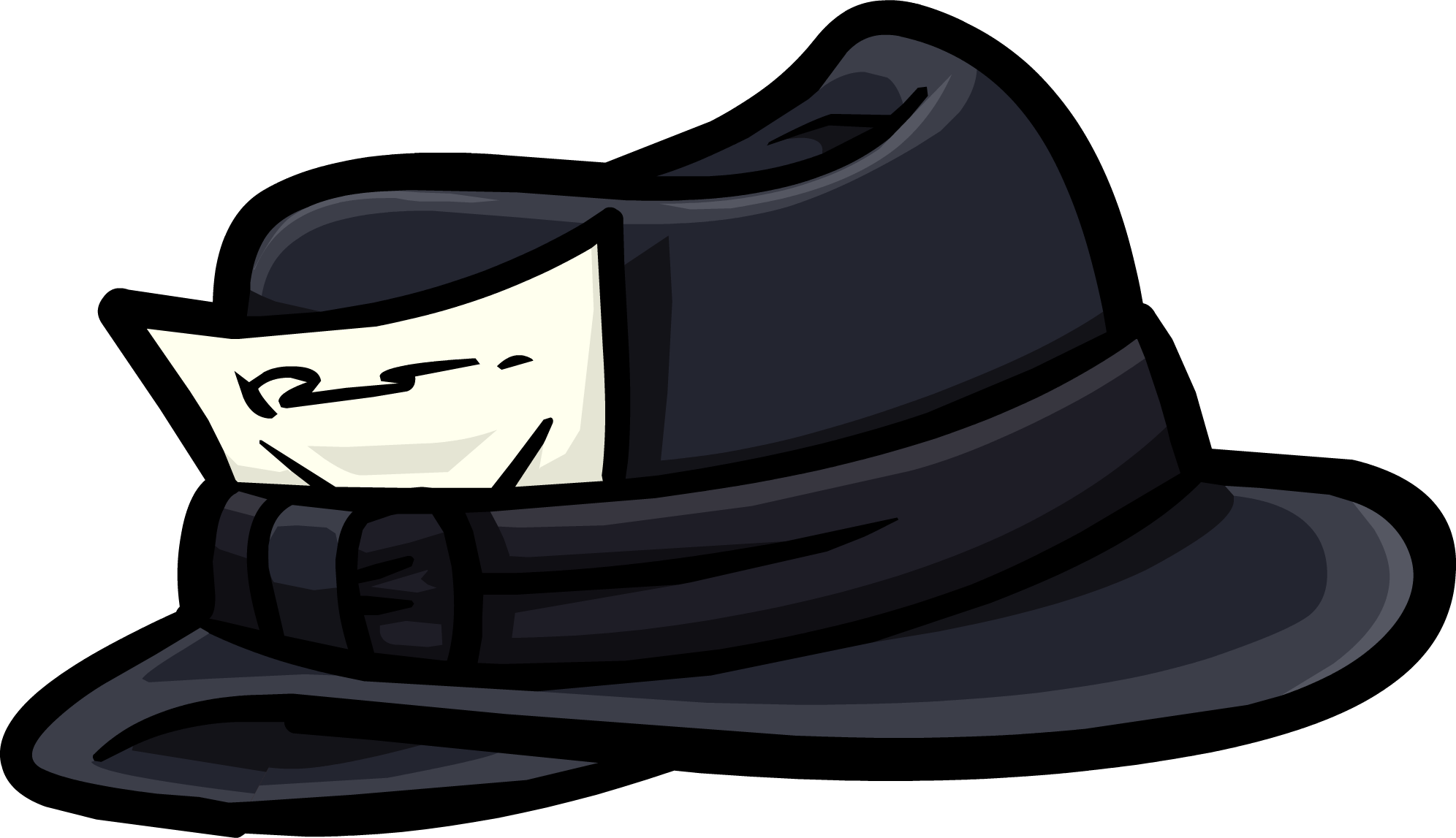 Clothing Icons 1580 - Club Penguin Press Hat (1992x1147), Png Download