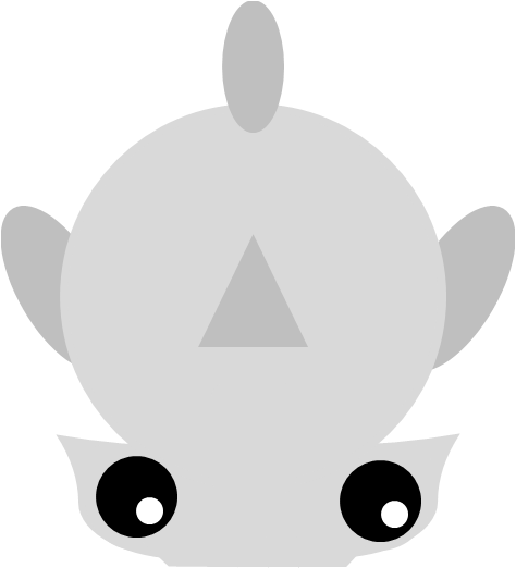 Artistichammerhead Shark - Mope Io Tiger Shark (474x522), Png Download