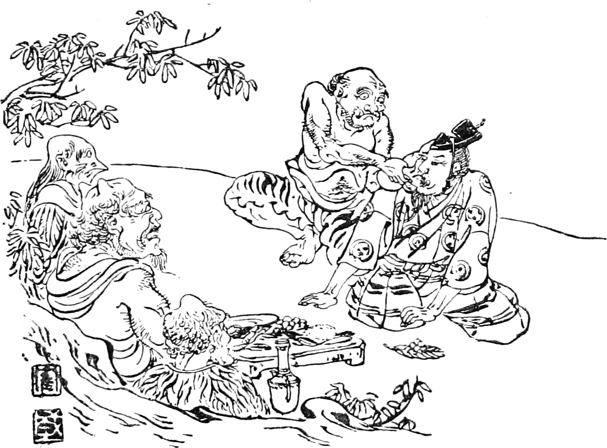 Kobutori Jiisan (1184x874), Png Download