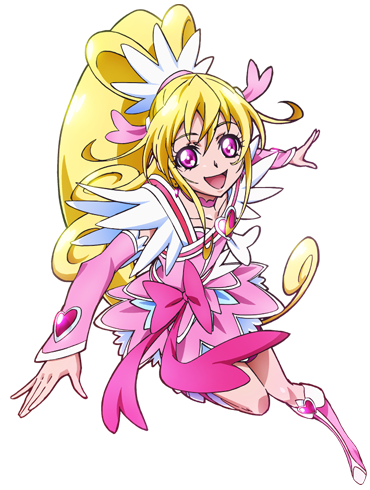 Glitter Heart - Glitter Force Doki Doki Maya (370x490), Png Download