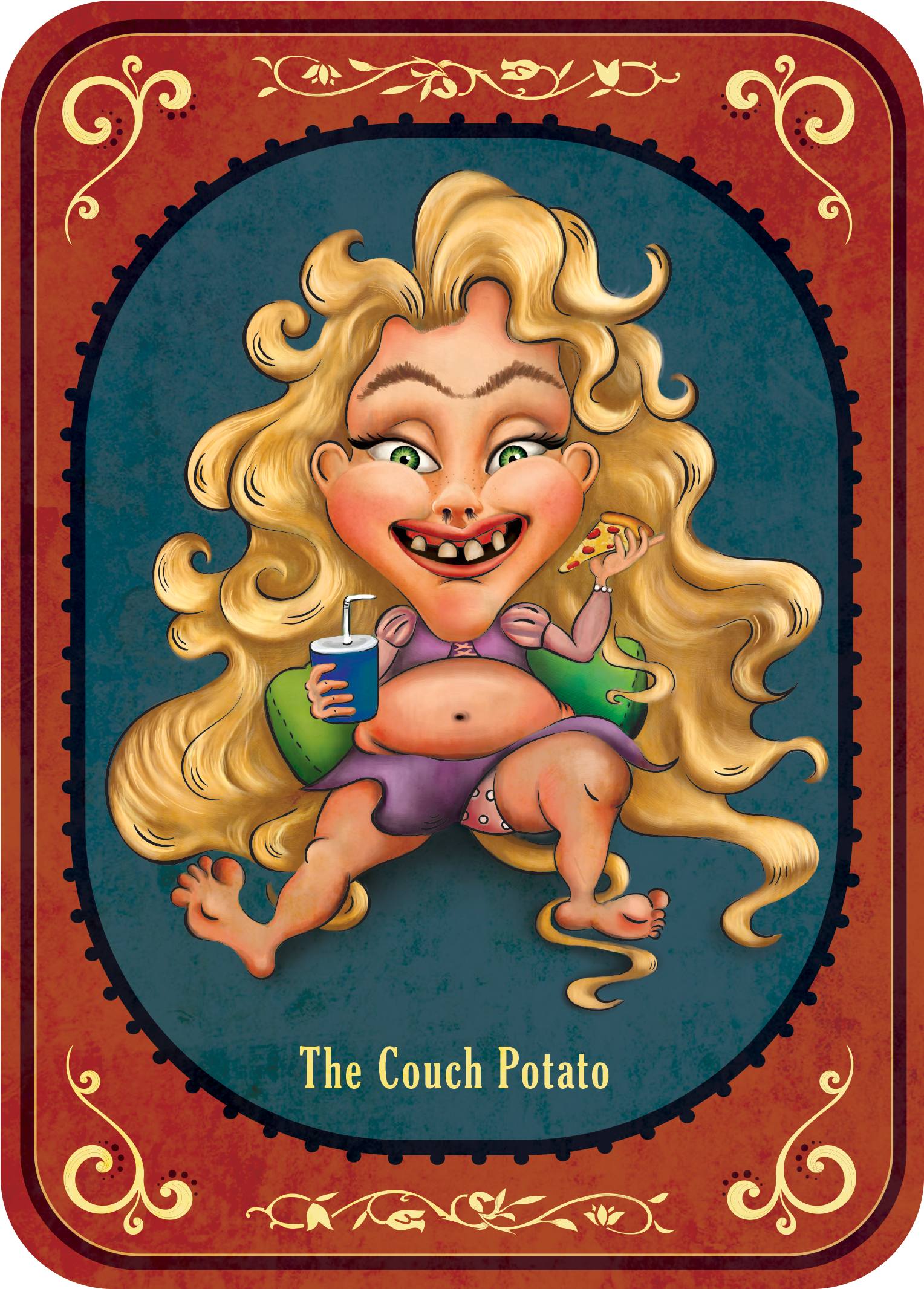 "go Fish" Card Design - Cartoon (3000x3000), Png Download