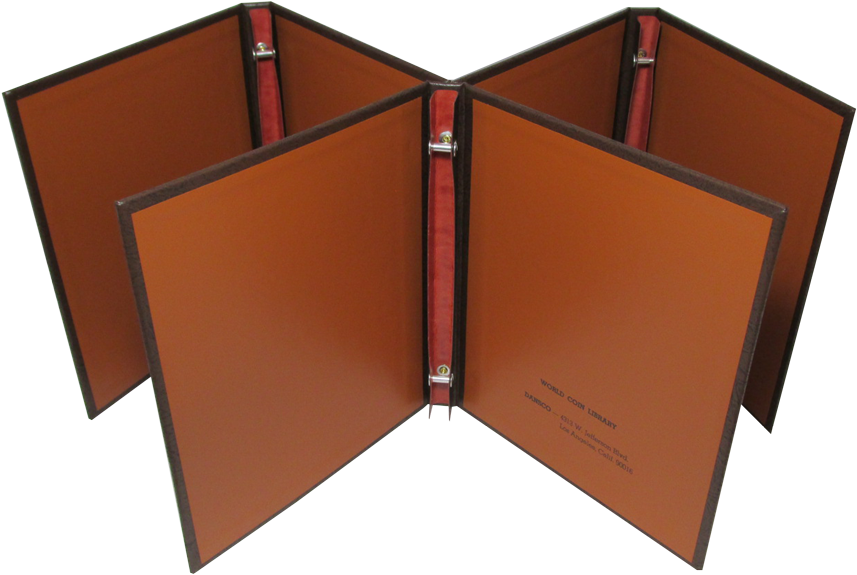 Blank Dansco Coin Album Binder - Wood (894x600), Png Download