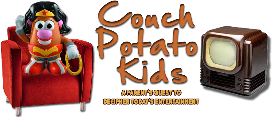 Mrs. Mr. Potato Head Spuds Wonder Woman Figure Toy (900x405), Png Download