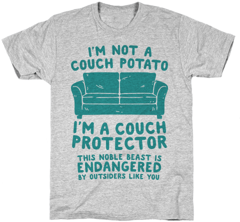 Couch Protector Mens T-shirt - I'm Gonna Need A Nap After T-shirt From Lookhuman. (484x484), Png Download