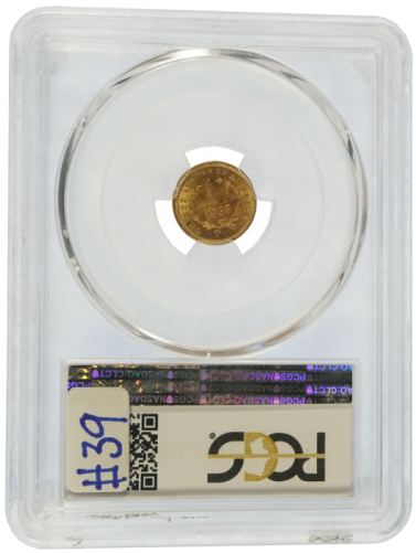 Pcgs Ms66 Gold 1853 $1 Liberty Head - Pcgs (500x500), Png Download