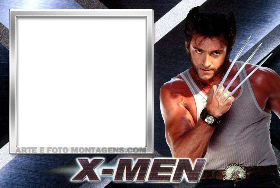 Montagem Para Fotos - X Men Origins Wolverine Hugh Jackman (898x602), Png Download