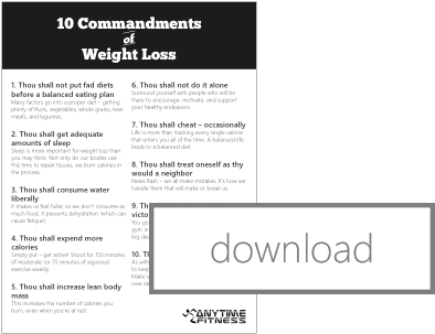 10 Commandments Of Good Eating (413x318), Png Download