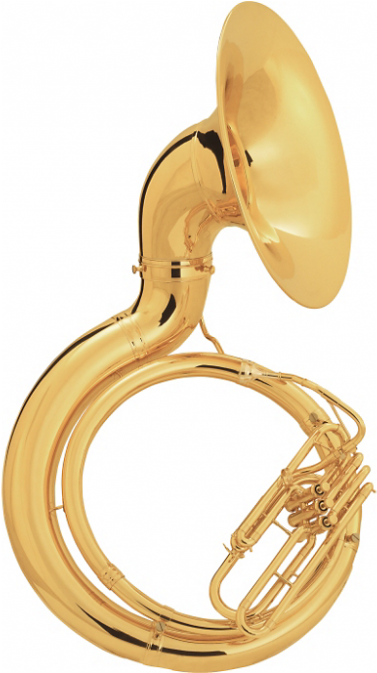 Reviews - King 2350 Series Brass Bbb Sousaphone 2350w Lacquer (1000x672), Png Download