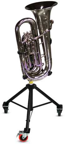 Used Tuba Essentials Tuba Stand - Tuba (346x480), Png Download