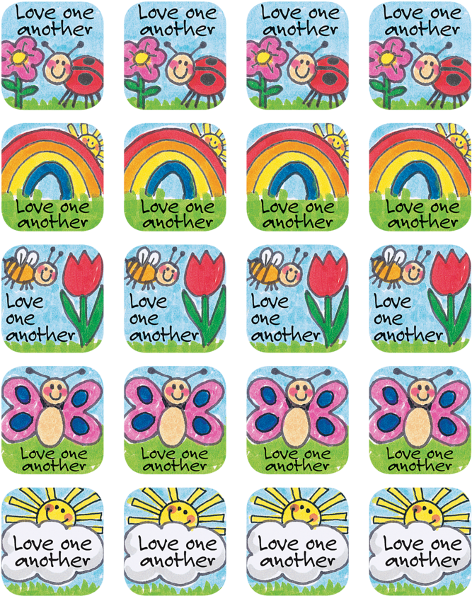 Tcr7002 Children's Ten Commandments Stickers Image - Teacher Created Resources Children's Ten Commandments (900x900), Png Download